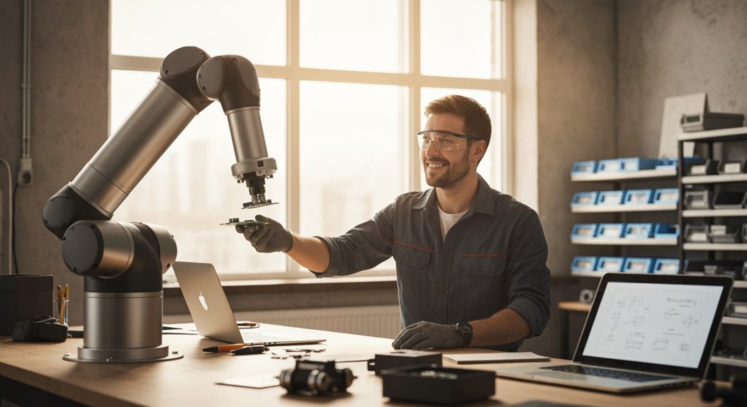 kollaborative sichere adaptive Robotik