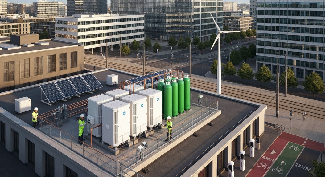 dezentralisierte Wasserstoff-Stadtstandortierung