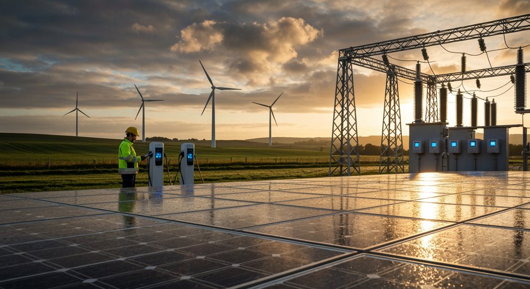 intelligente Netze Ausgleich erneuerbarer Energien